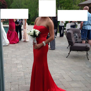 WOW factor Red Prom Dress